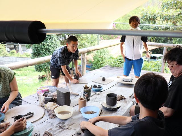 備前焼 陶芸体験
_東児の花窯工房