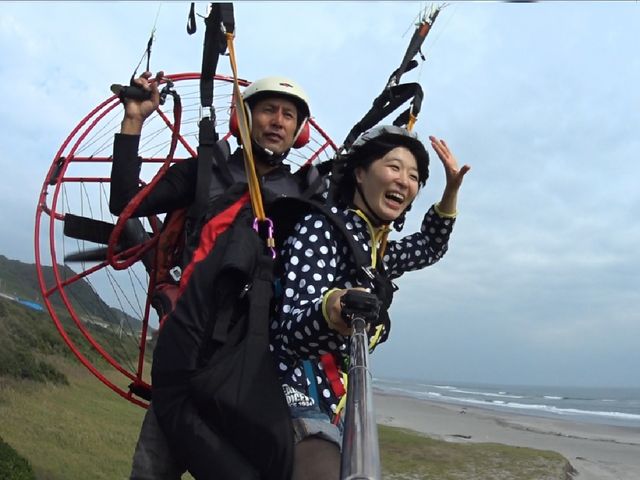 高い所が苦手な方も、低空をのんびり、ふわふわっと飛行できちゃう高さ自由です_ライトドリーム