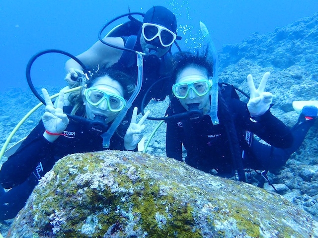 はじめてのダイビング♪_オープンゲート宮古島