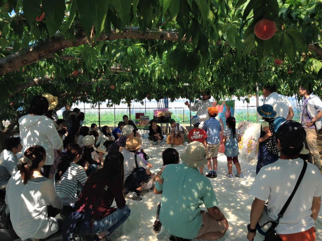 園長先生からのアドバイスをしっかり聞いてね!_西川農園