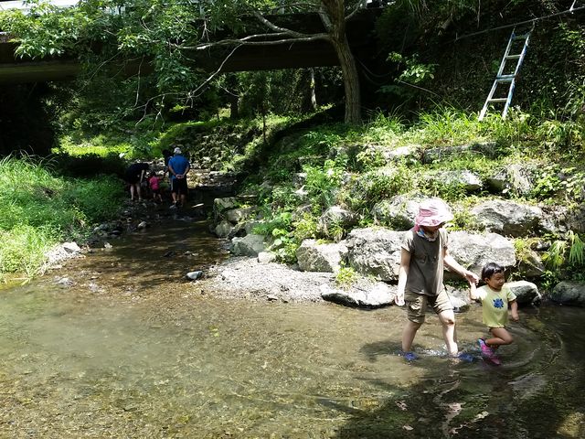 川遊び_むかし田舎体験 水車むら