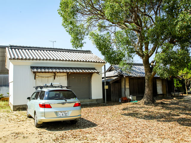 駐車場所:塩竈神社境内_アオハルTaka-Sanのシーカヤック体験スクール
