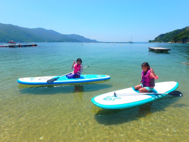 SUP体験♪_海の家 スリーシェル