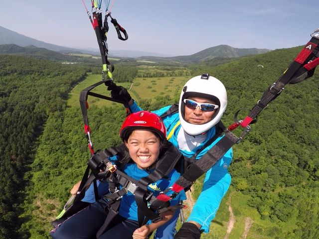 10才、体重30s位から参加できます!_ニセコパラグライディング
