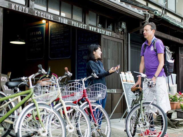 駐輪場、オススメルートなどていねいにご説明!_京都サイクリングツアープロジェクト 京都駅新幹線口サイクルターミナル