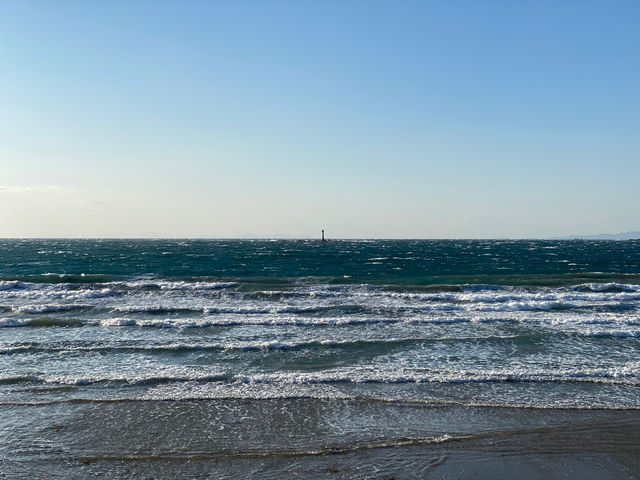 北風が吹くウィンターシーズンはサーフィンスポットとしても有名な産湯海水浴場_WASSUP-WAKAYAMA SUP the SPACE-