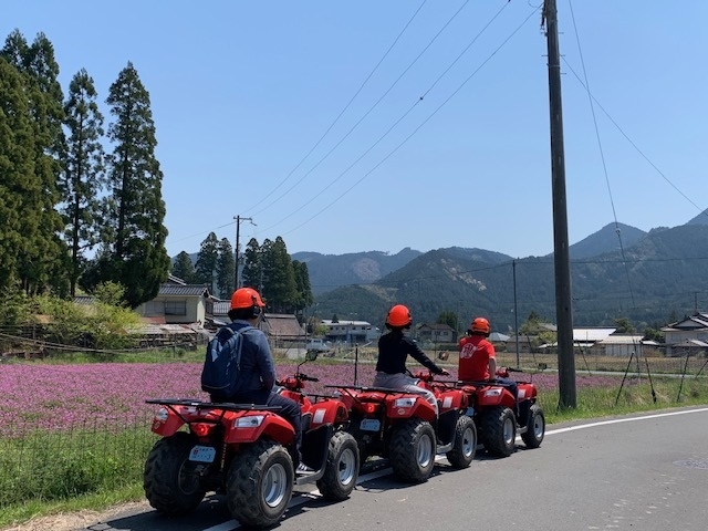 四季折々の花が楽しめます_京都・京北クワッドツアー