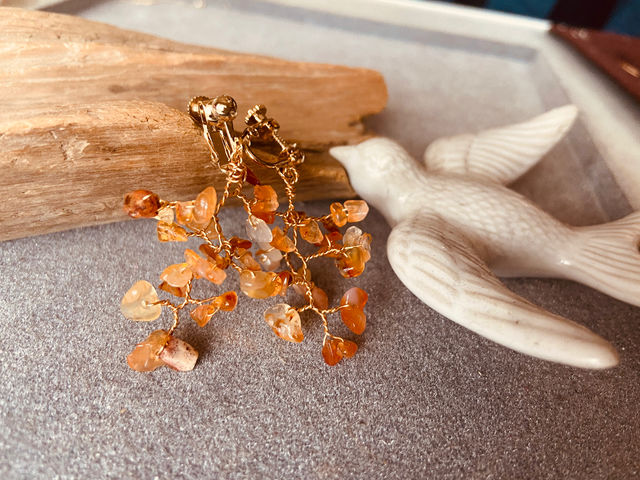 実際に参加いただいたお客様の
作品です_Atelier Beadfeel