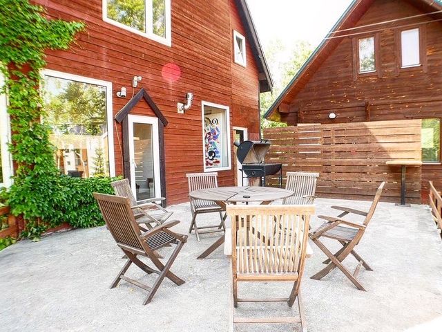 テラスではBBQも可能です。焼き台備え付け。_Wonder Lodge Niseko