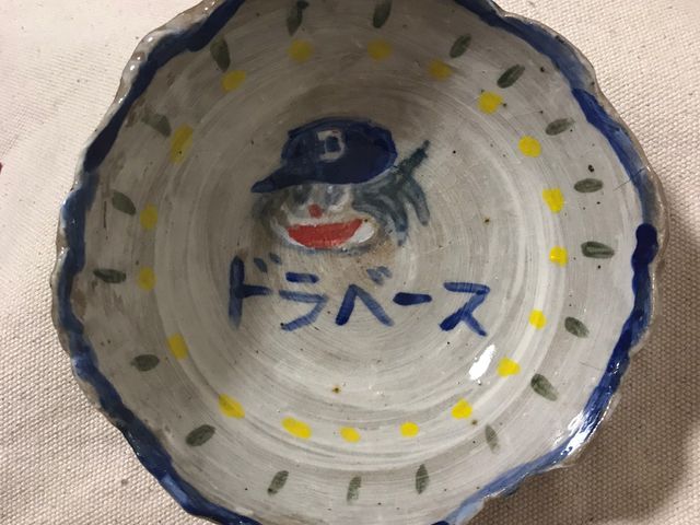 小学校6年生の生徒さんの作品です。_槐・陶芸・布小物
