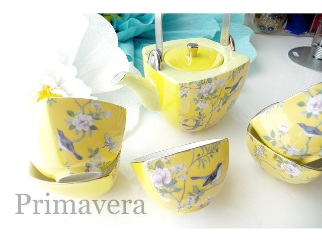 人気のシノワズリ転写紙でセット作品_Primavera プリマヴェーラ