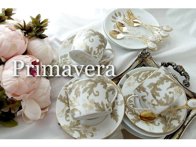 生徒様作品!ティーセット_Primavera プリマヴェーラ