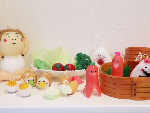 キャンドル作りを習いたい方向けのコースもご用意しています♪_candle mamemoco