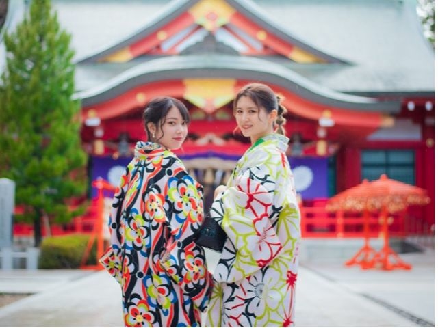 仙台街歩きはぜひお着物で!_レンタル着物 梅らぶ 仙台店