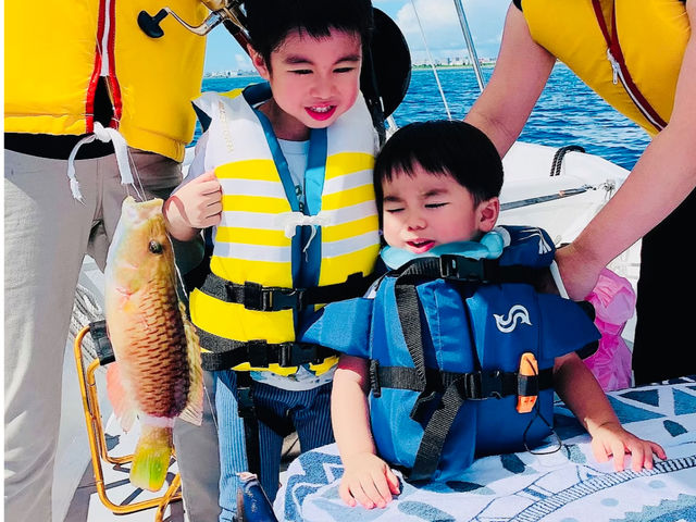3歳以上のお子様OK!_宴会漁業船ふたまる◎OKINAWA