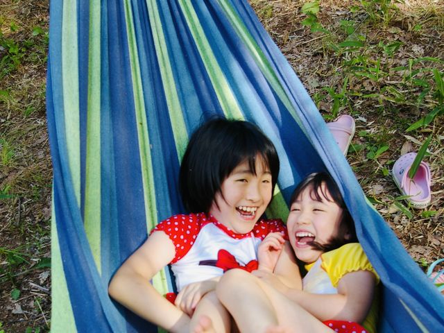 ハンモックもお楽しみください_アウトドア貸切別荘北軽井沢U