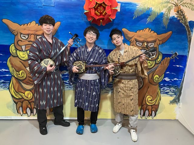 三線体験_美ら笑34CAFE