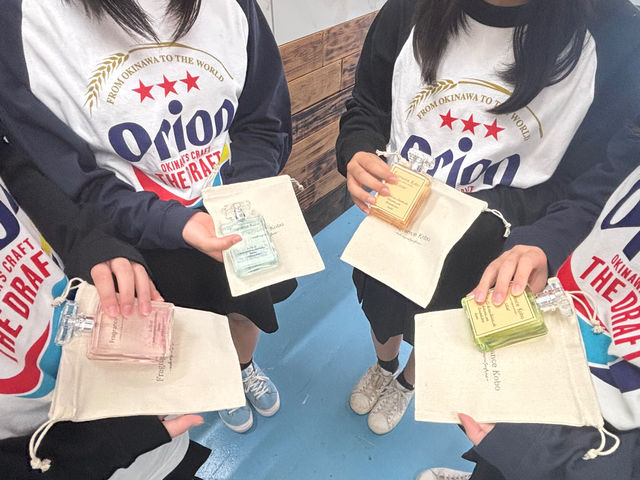 修学旅行生さん!_フレグランス工房