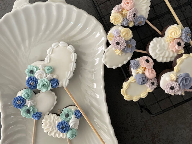 基本技術ディプロマコースレッスン
LessonB Flower pic_SorairoCookies