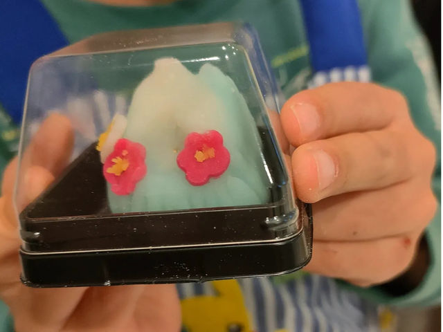 幼稚園年長さんもがんばりました!1品ずつ専用カップに入れてお持ち帰りいただけます_かんたん練り切り教室 RIMA RIMA