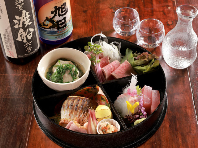 糀蓋ご膳 近江牛のローストビーフ_藤居本家