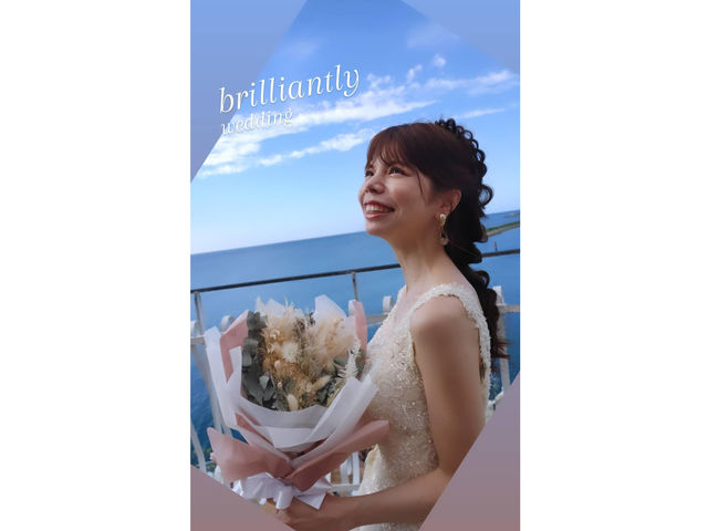 青空&青い海で想い出いっぱい残しましょーね♪_brilliantly