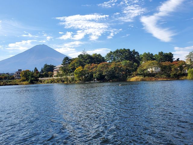 絶景の富士山と湖☆_河口湖ガイドサービス
