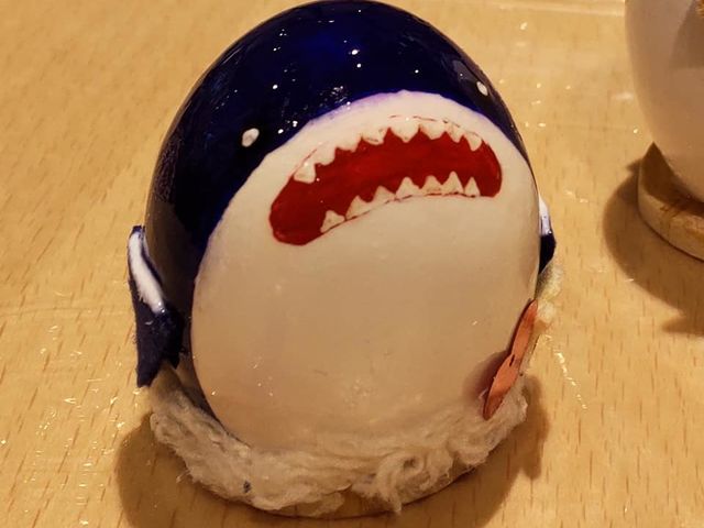 サメを見事に表現しました。_たまごの学校