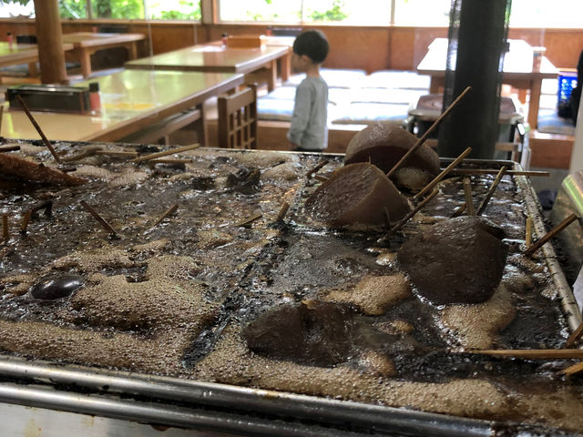 名物 湯元屋のおでん_静岡市 梅ヶ島温泉 湯元屋