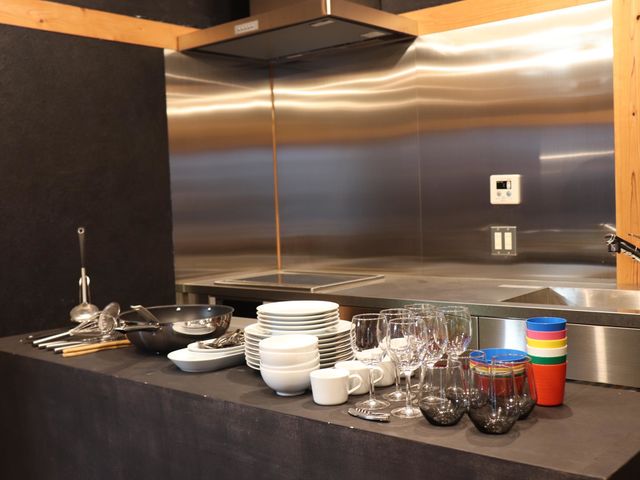 食器や調理器具も無料貸し出し。_L-style