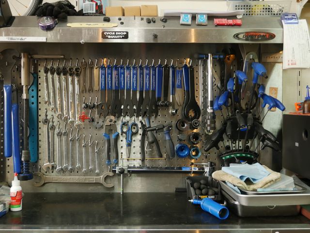 作業場_サイクルショップブリット