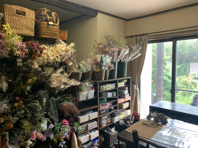レッスンはアトリエ内で。_花久遠倶楽部