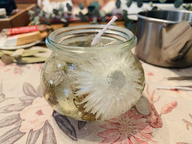 ボタニカルジェルキャンドル_aroma craft 春彩