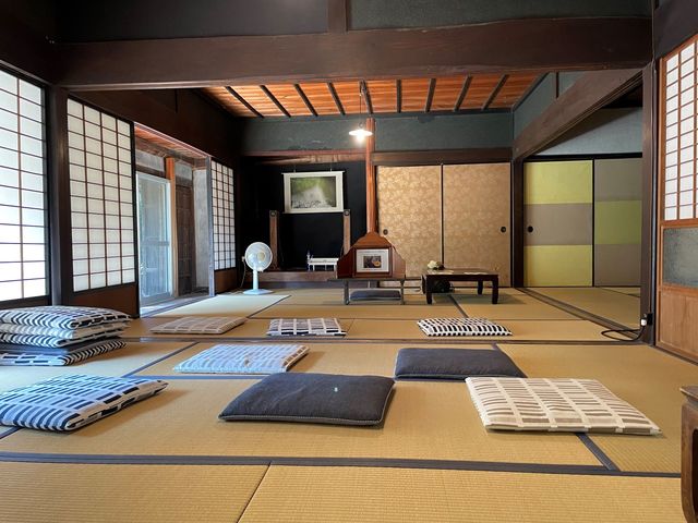〈内観〉和室(イベントのため襖を外しています)_志賀野ベース