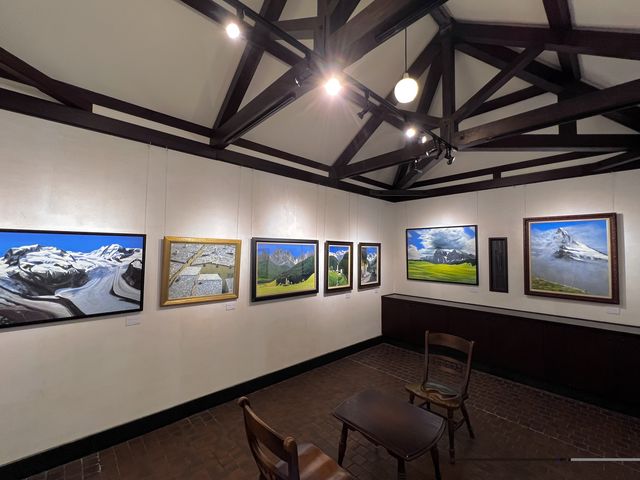 企画展示室_安曇野山岳美術館
