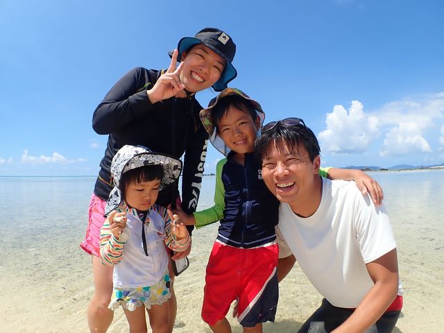 家族の思い出もいっぱい!_初心者専門マリンサービスサンフィッシュ石垣島