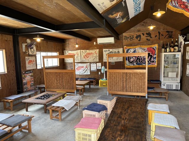 上甲商会 かき小屋