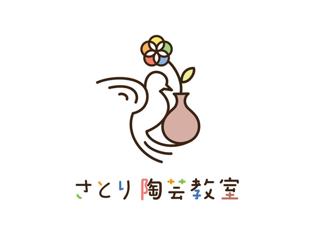 さとり陶芸教室ロゴマーク_さとり陶芸教室