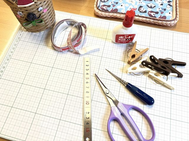 作品作りに必要な道具は全て揃っています。_アトリエ ミカヅキ