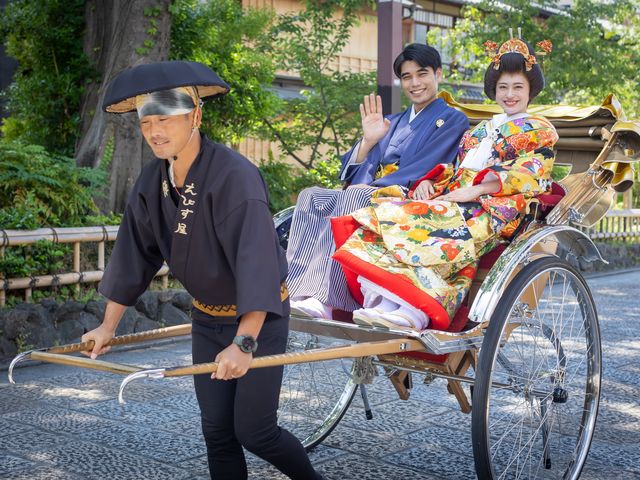 夫婦プラン + 人力車(オプション)_羽衣屋
