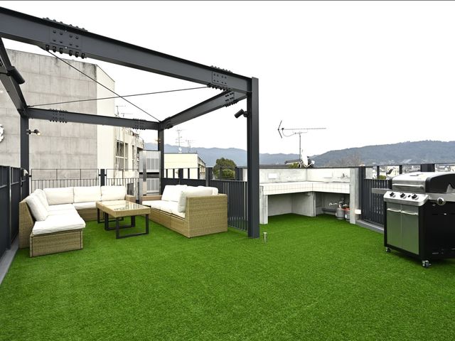 屋上、BBQグリル_Mont