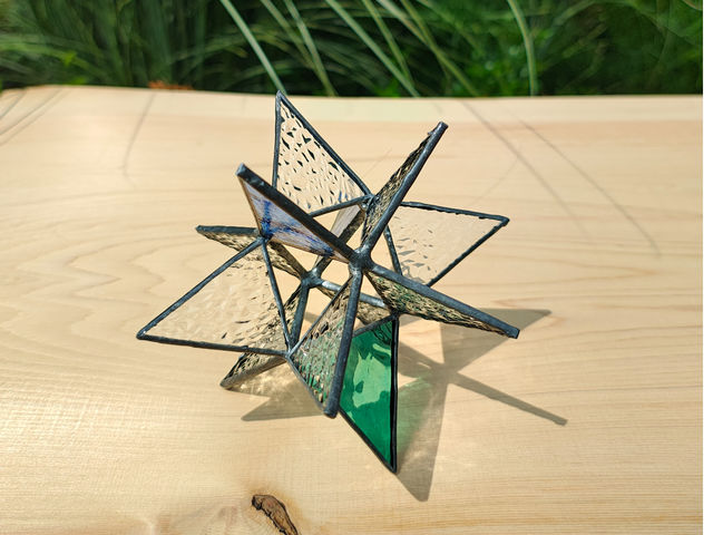 ステンドグラス紫光