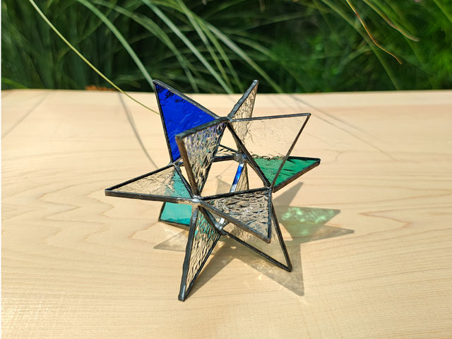 ステンドグラス紫光