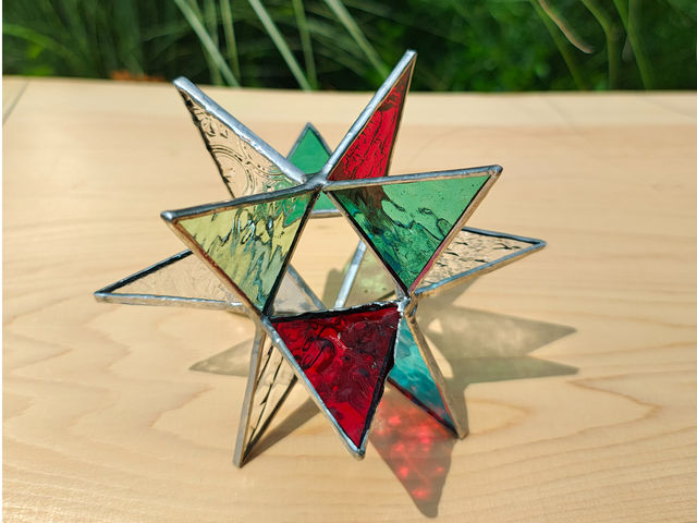 ステンドグラス紫光