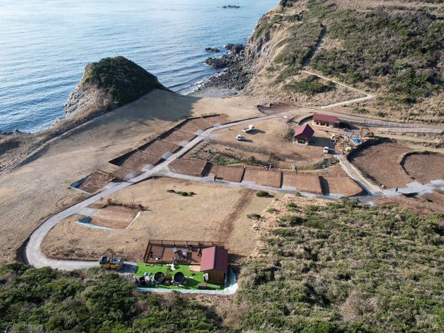 施設全体図
フリーサイト・オートサイトがございます。_Camp Base IKITSUKI SunSea