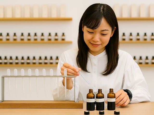 あなただけのお守り香水作り体験を_出雲きよら