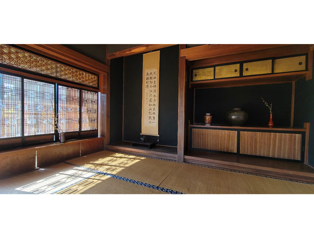 築100年酒蔵の母屋 床の間_松井酒造店