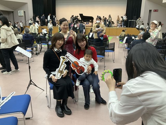 演奏者と記念撮影!!_大阪市北区民センター・アンフィニシアター大阪