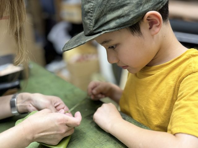内容によってはお子様でもチャレンジ可能!_革工房GYPSY