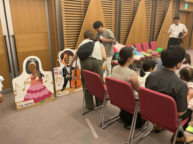 大人気顔はめパネルのコーナー_海老名市文化会館・アンフィニシアター神奈川